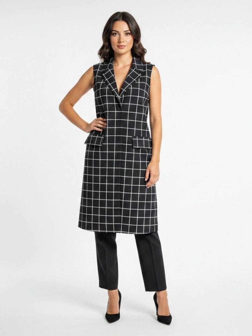 Melliday Long Vest